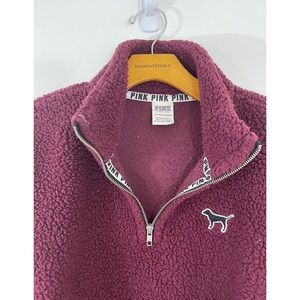 Pink Sweater  Fleece Size: XS